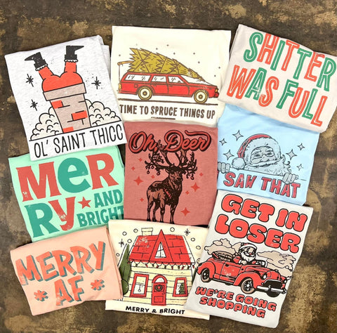 Vintage Christmas Tees