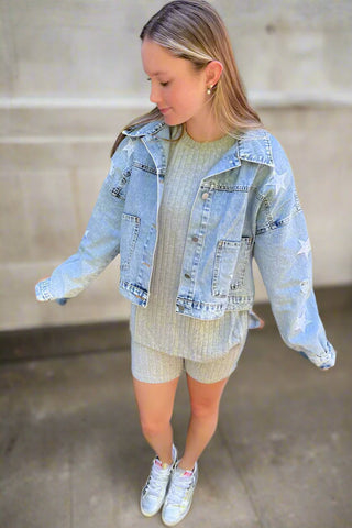 Stella Light Wash Denim Jacket