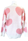 Love Pearl Heart Sweater